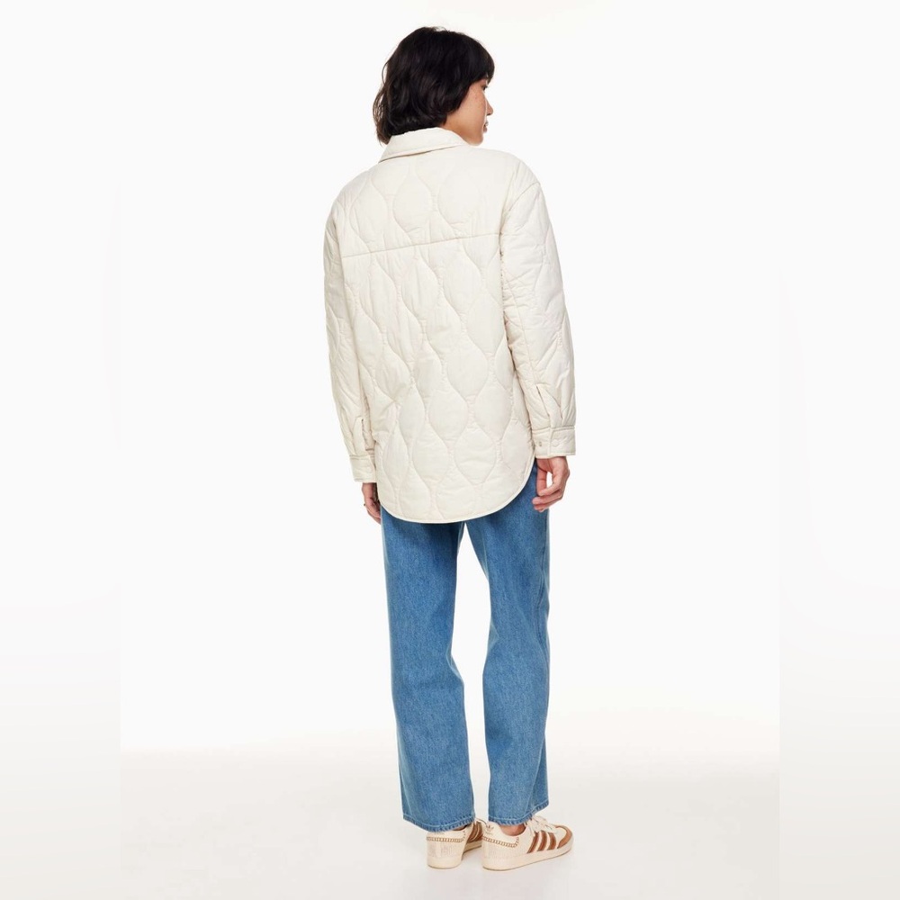 Wilfred Aritzia The Ganna Quilted Jacket Bone XSmall - Picture 12 of 16